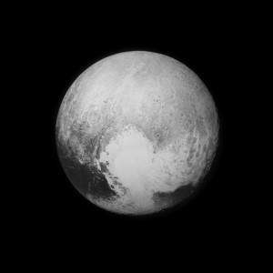 New Horizons image of Pluto from a couple of days before flyby (Image Credit: NASA)