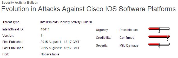 Cisco Security Alert